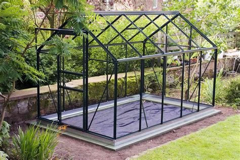 square tube metal greenhouse frames